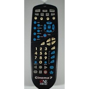 Cinema 7 One For All Programmable Universal Home Theater Remote Control - TESTED